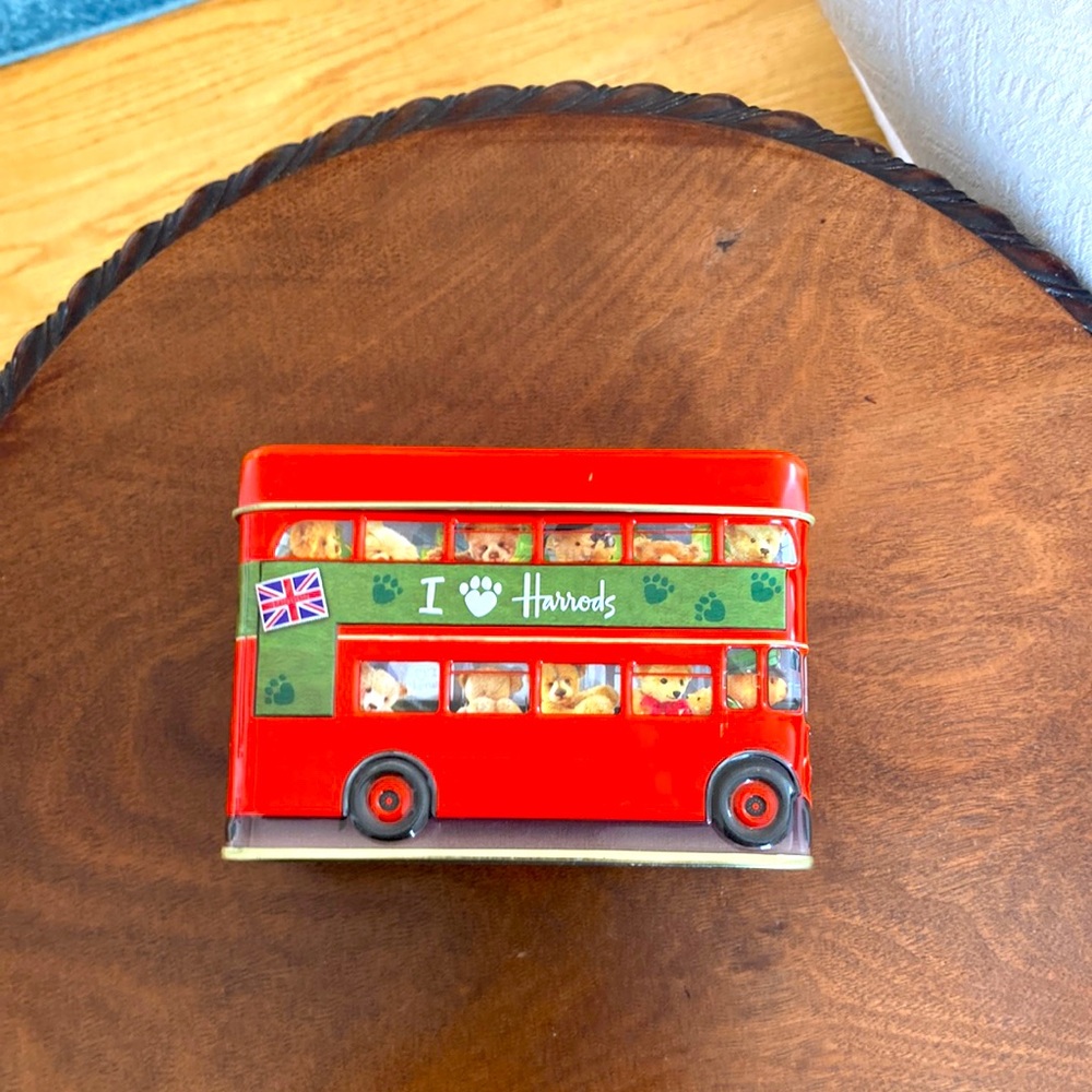 Harrods London Bus Money Box